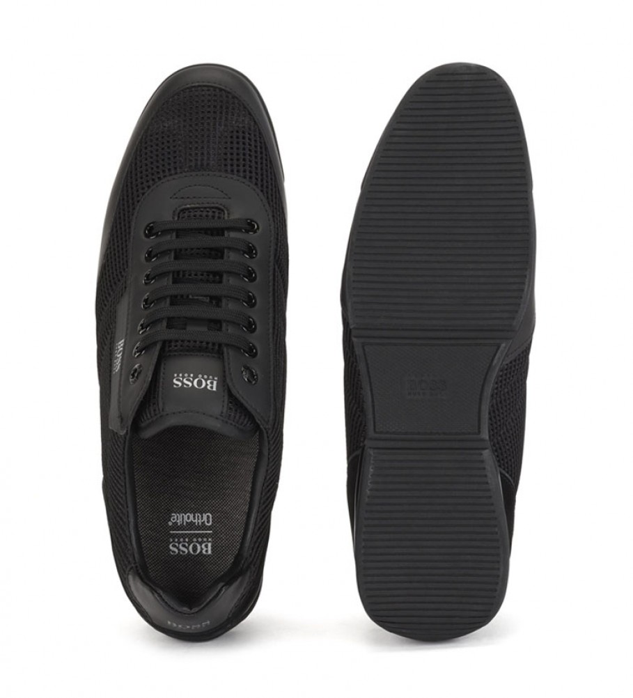 BOSS Zapatillas de Caña Baja en Malla con Ribetes de Goma Saturn negro -  Tienda Esdemarca moda, calzado y complementos - zapatos de marca y  zapatillas de marca
