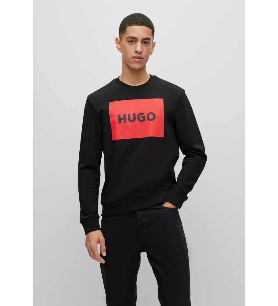 HUGO Sweat-shirt Duragol noir