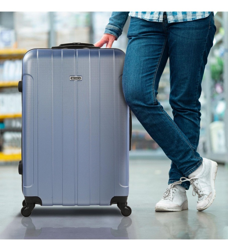 ITACA Valise trolley 73 gris