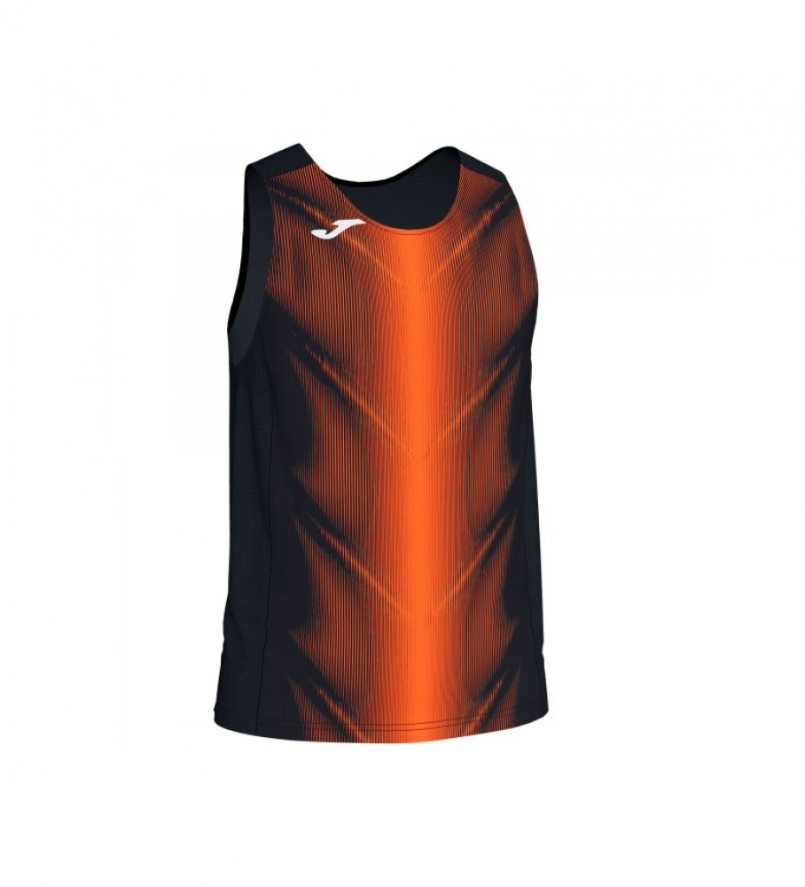Joma  T-shirt Olimpia noir, orange