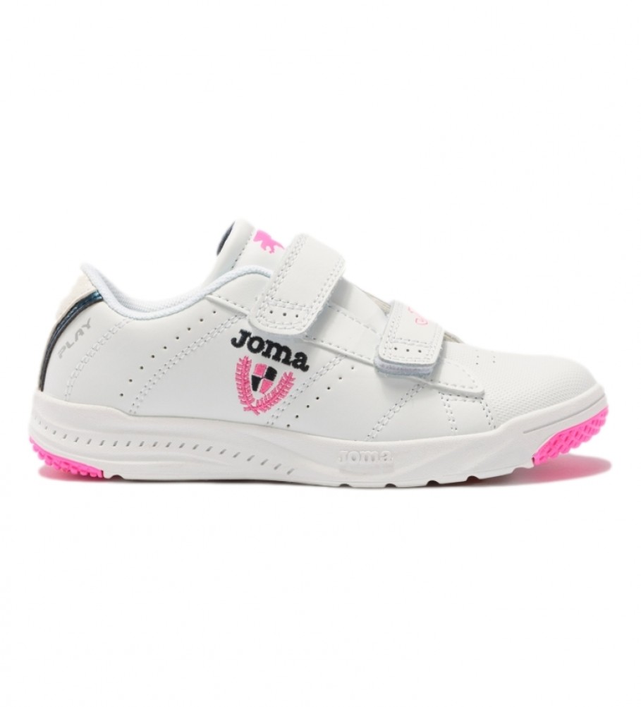 Joma  Trainers Play JR 2152 blanc, rose