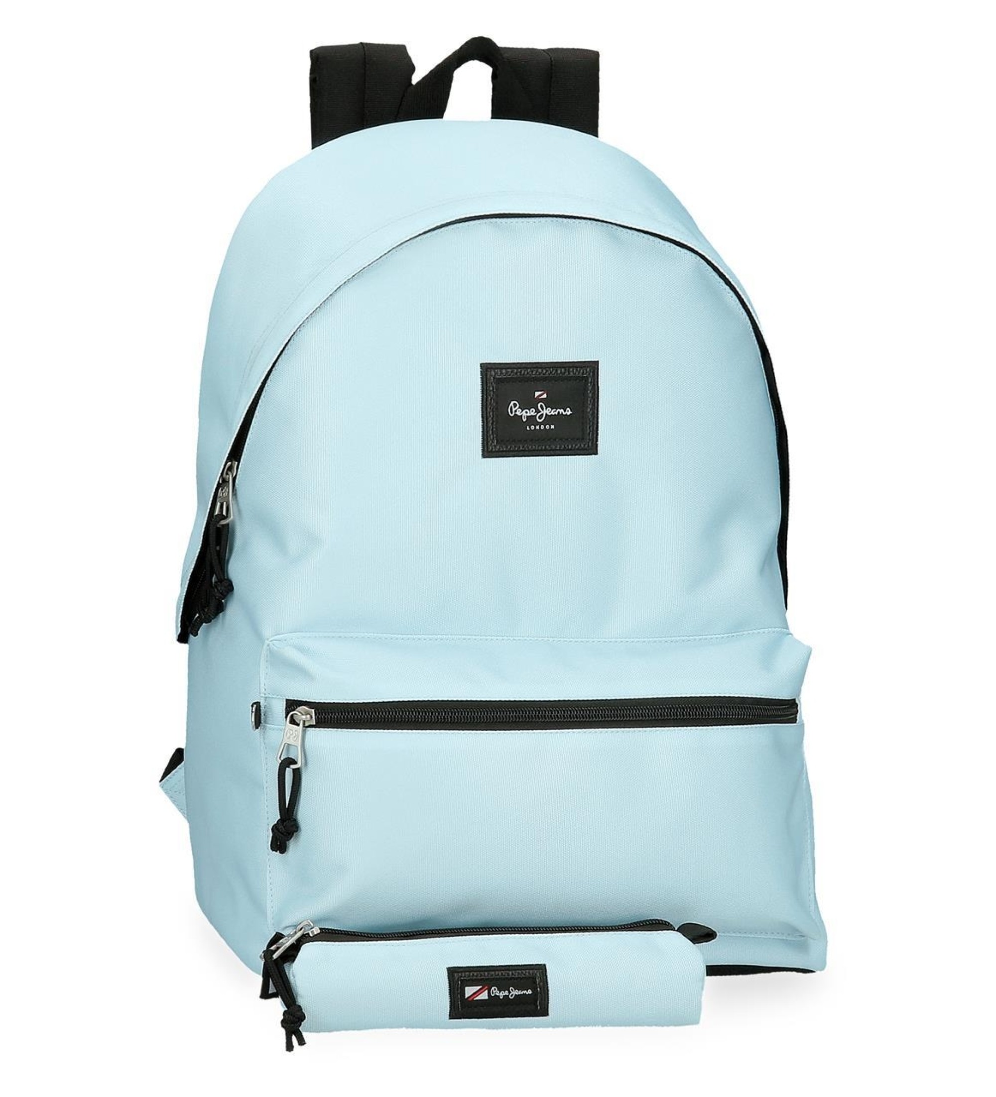 Pepe Jeans Plecak Aris z niebieskim pokrowcem