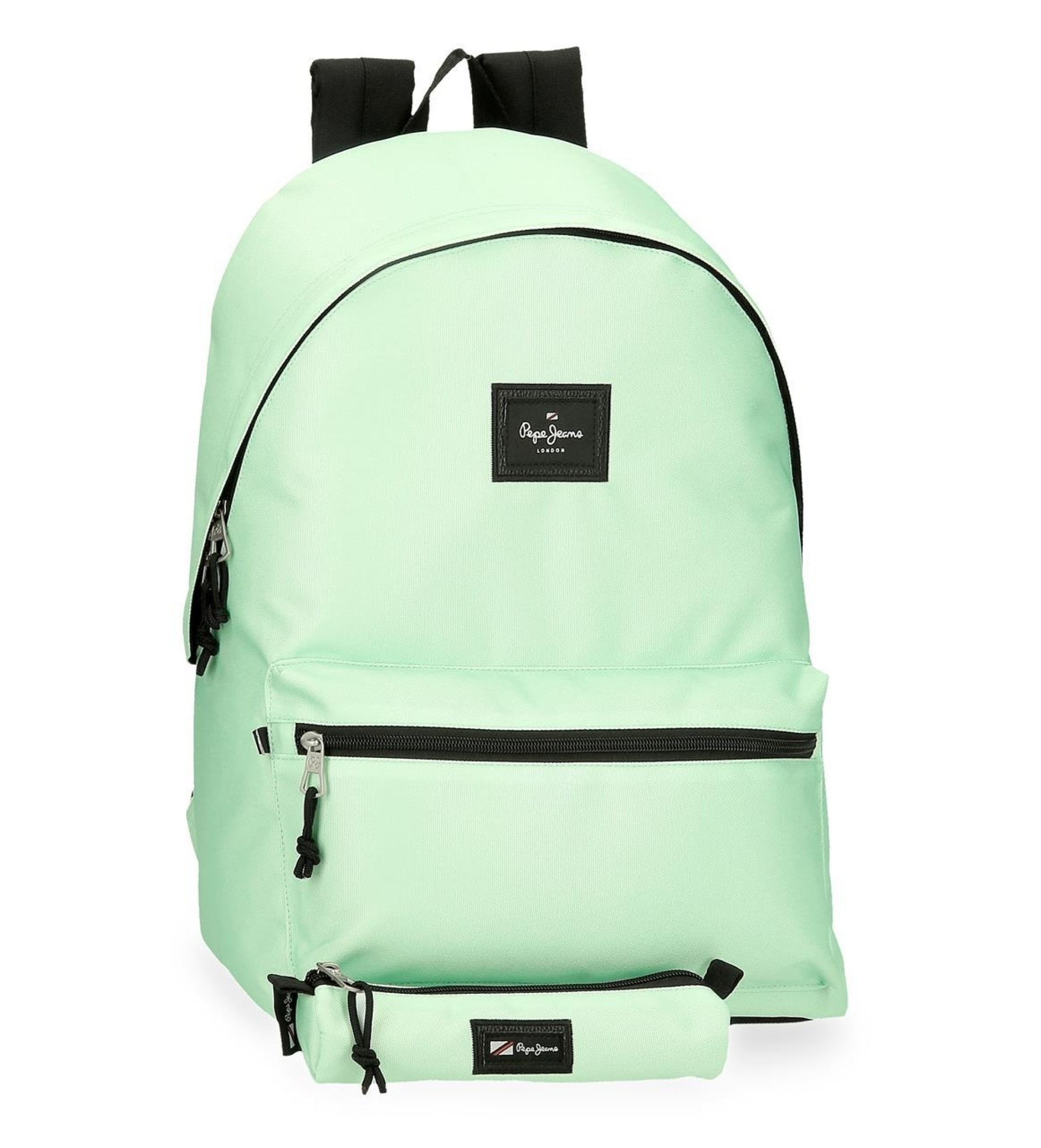 Pepe Jeans Zaino Aris con astuccio verde