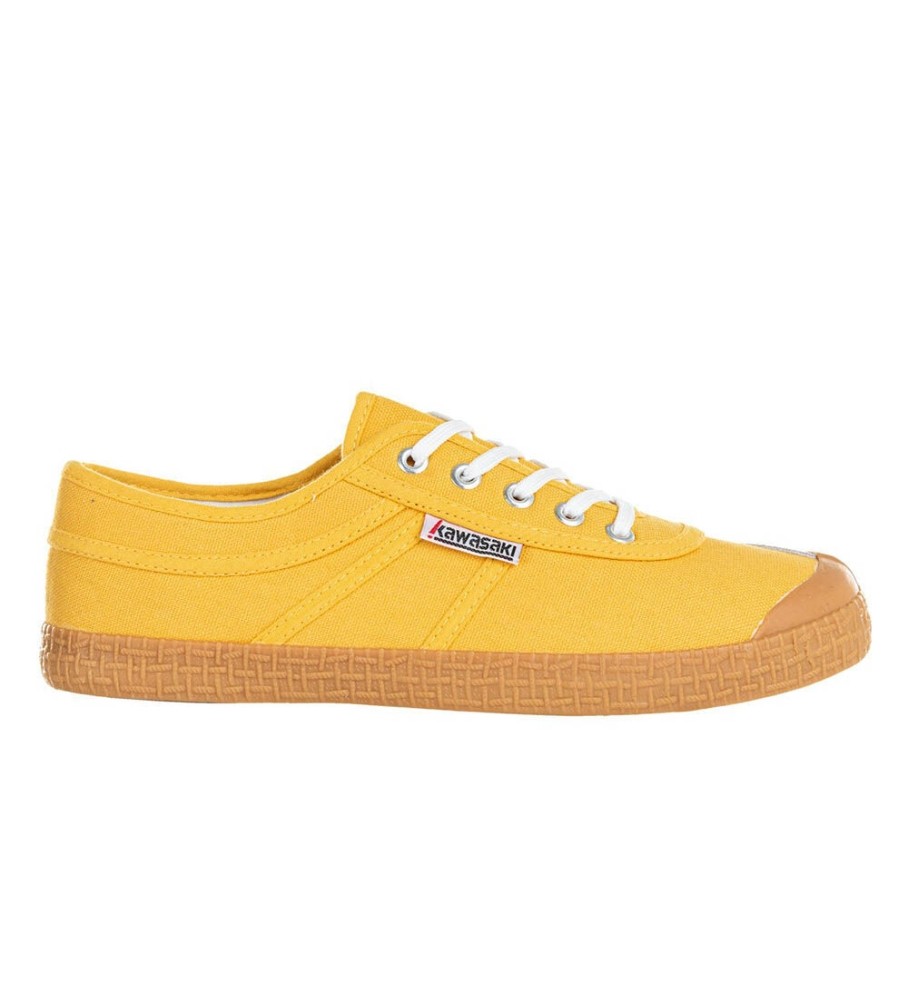 Kawasaki Zapatillas Pure amarillo - Tienda Esdemarca calzado, moda y complementos - zapatos de marca y zapatillas de marca