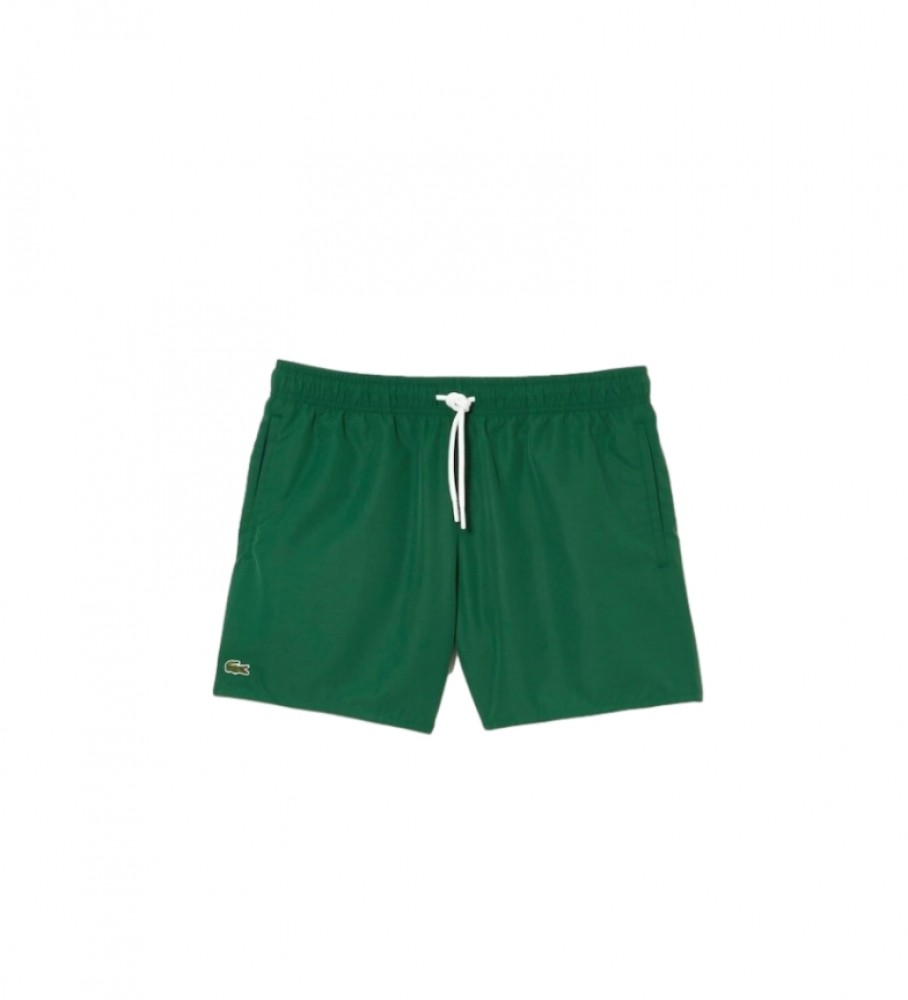 Lacoste Green swim shorts