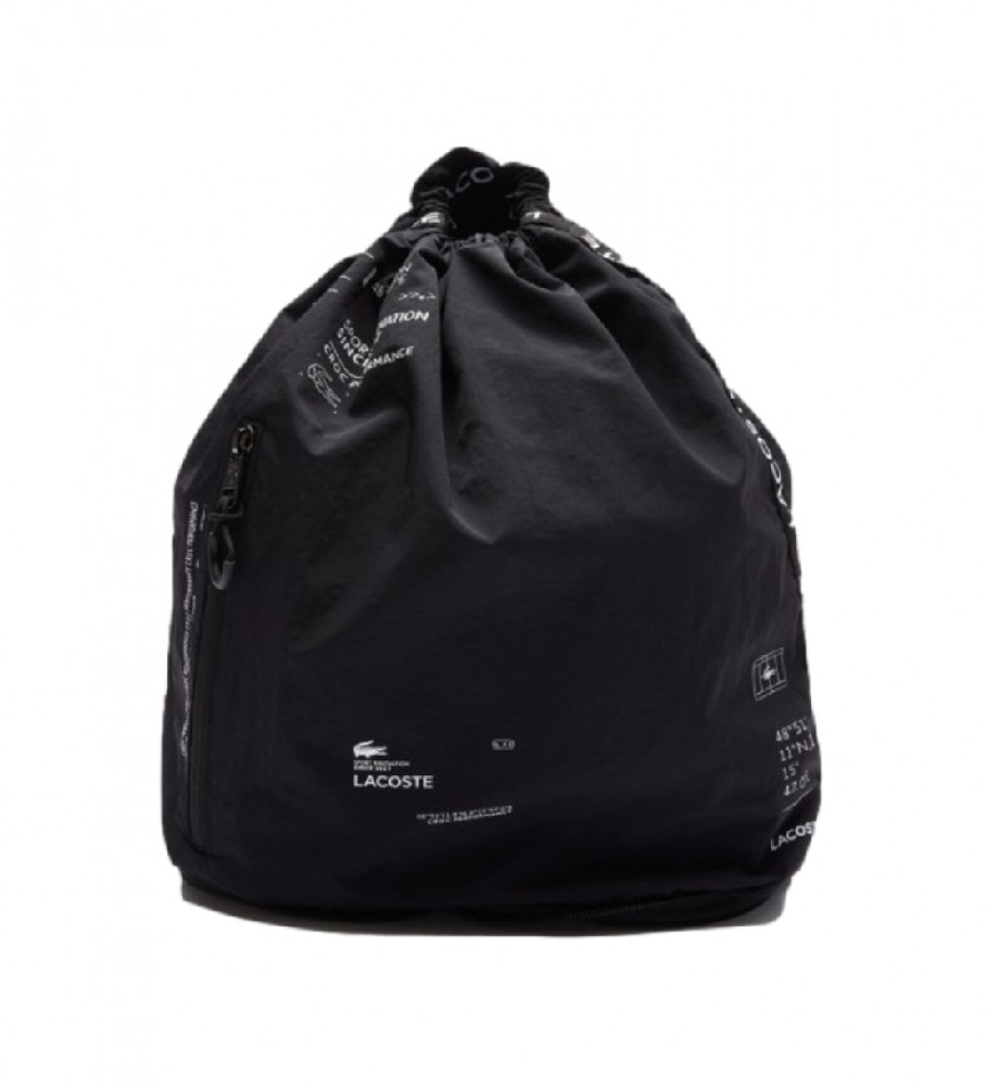 Lacoste Foldable backpack unisex black -29,54115,5cm
