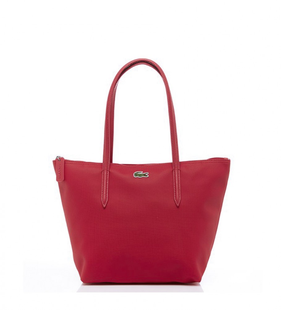 Lacoste Bolso Shopping Bag Pequeño L.12.12 Concept rojo -24x24,5x14,5cm-