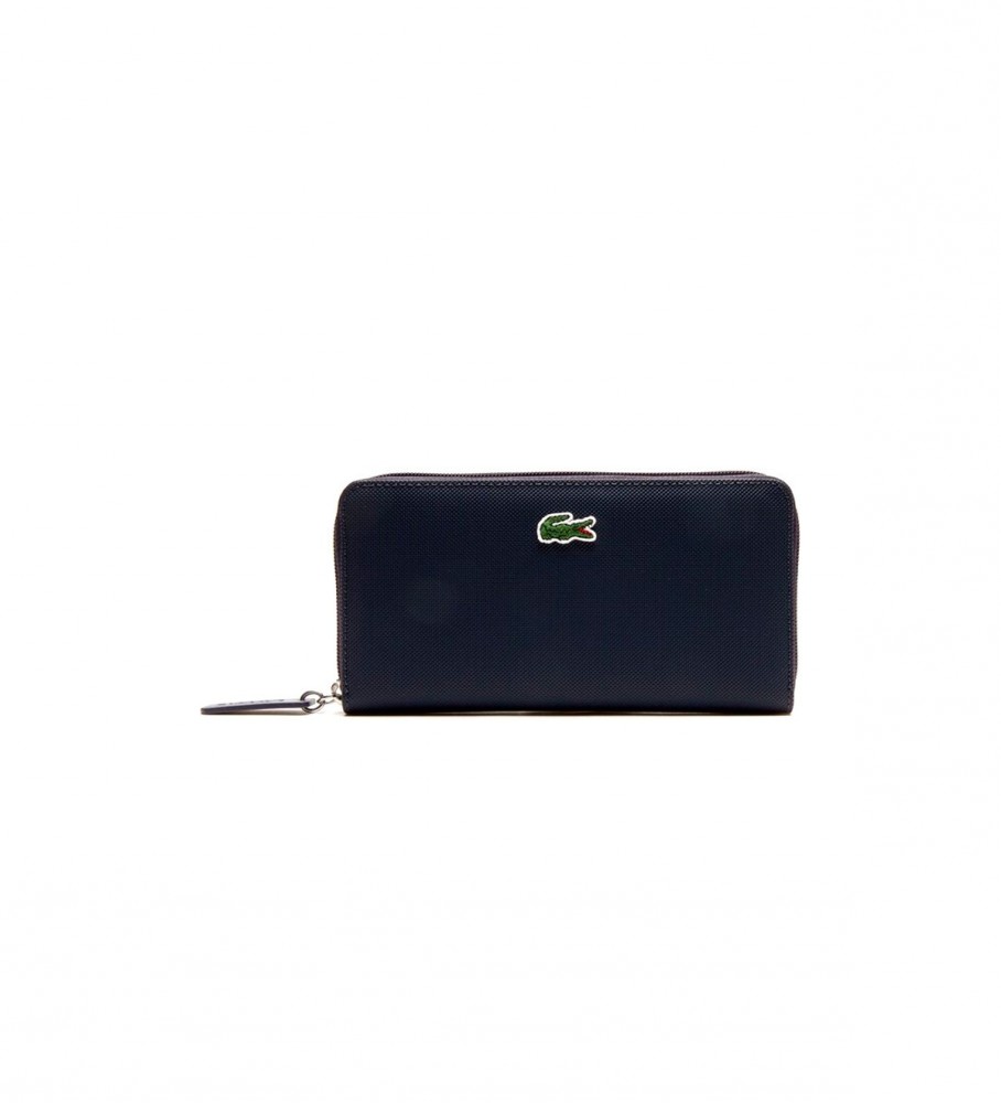 Lacoste Petit Piqu black wallet -20x10.5x3.5cm