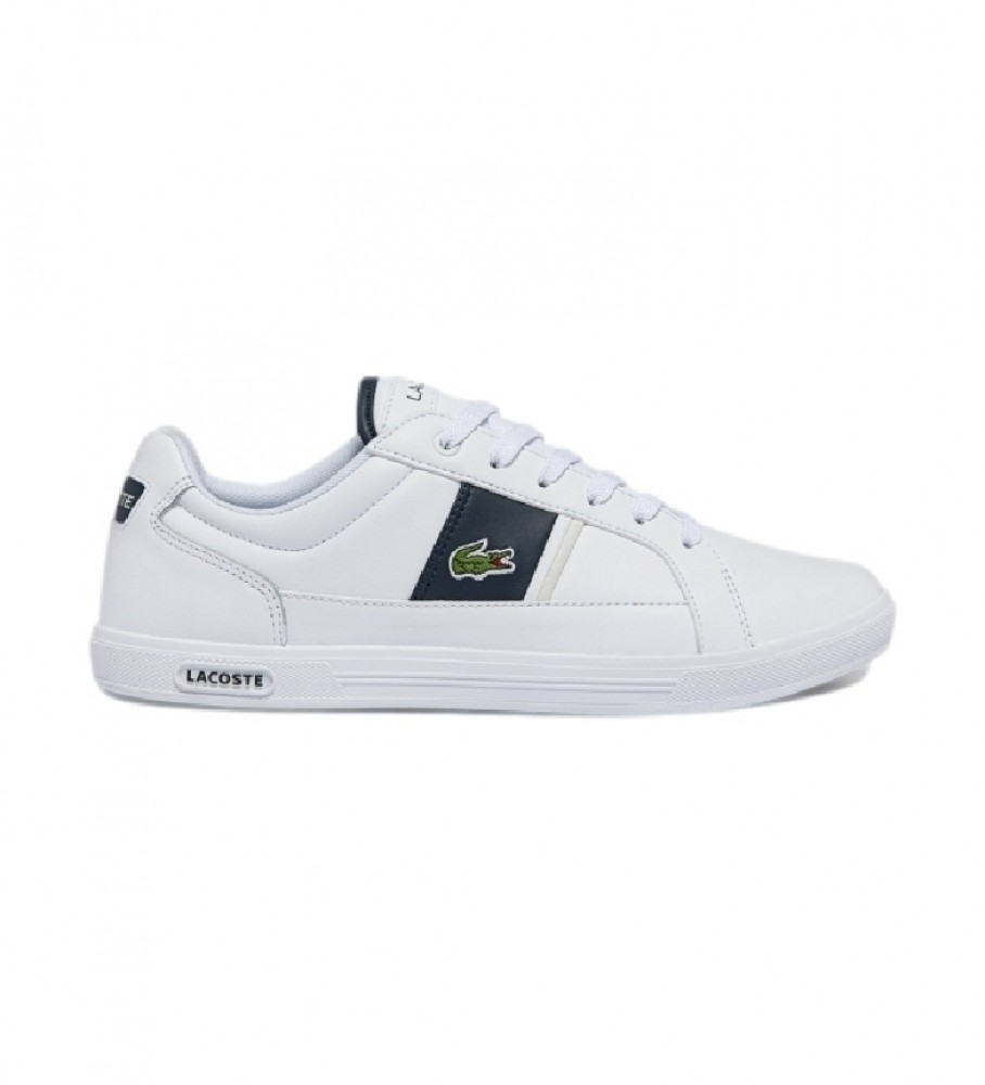 usuario inercia Sociedad Lacoste Europa leather sneakers white - ESD Store fashion, footwear and  accessories - best brands shoes and designer shoes