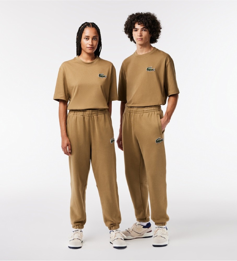 Lacoste Tracksuit bottoms Jogger Felpa brown - ESD Store fashion, footwear  and accessories - best brands shoes and designer shoes