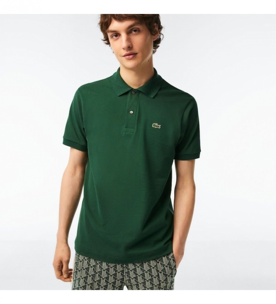 Polo lacoste store verde oscuro