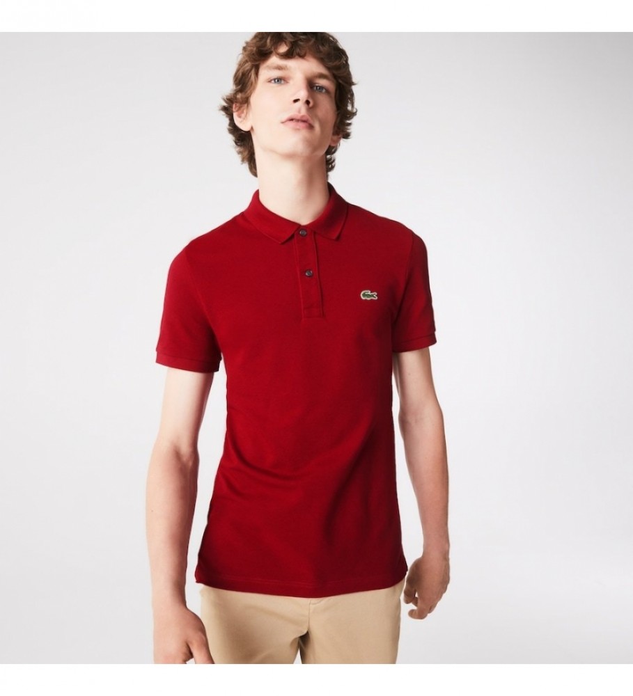 Lacoste Original Polo shirt L.12.12 Slim Fit maroon