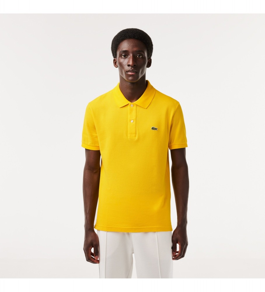Lacoste Original Polo L.12.12 Slim Fit yellow - ESD Store fashion ...