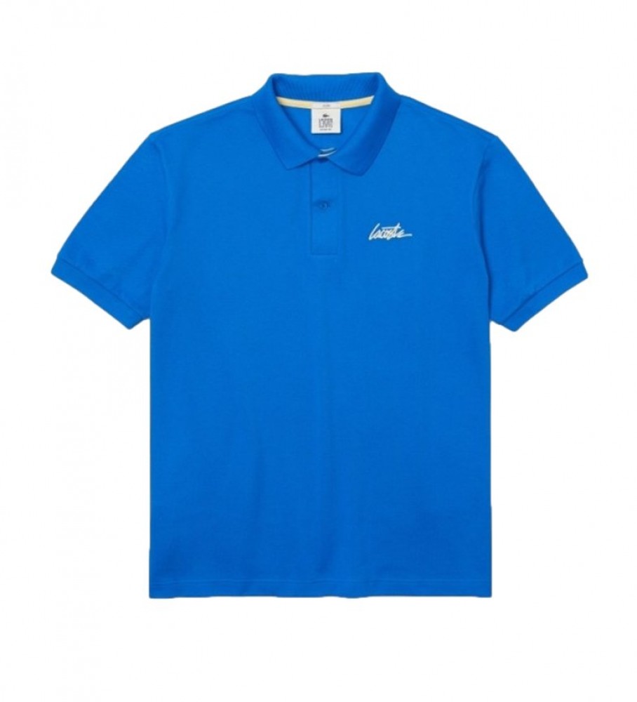 Lacoste Polo Loose Fit azul