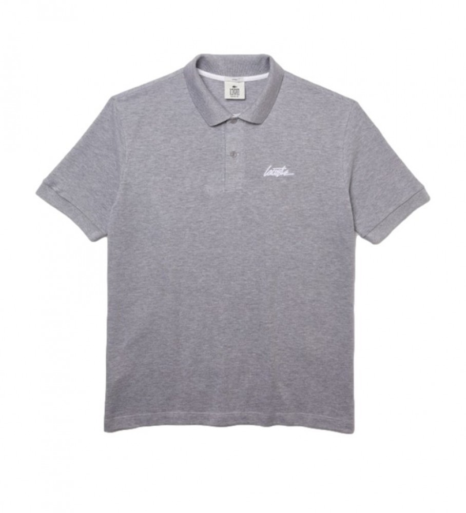 Lacoste Polo Loose Fit gray