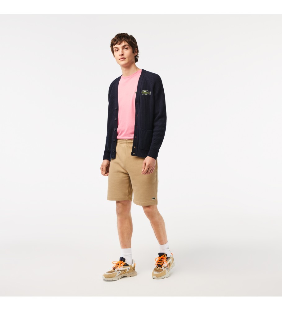 Lacoste Organic cotton shorts brown