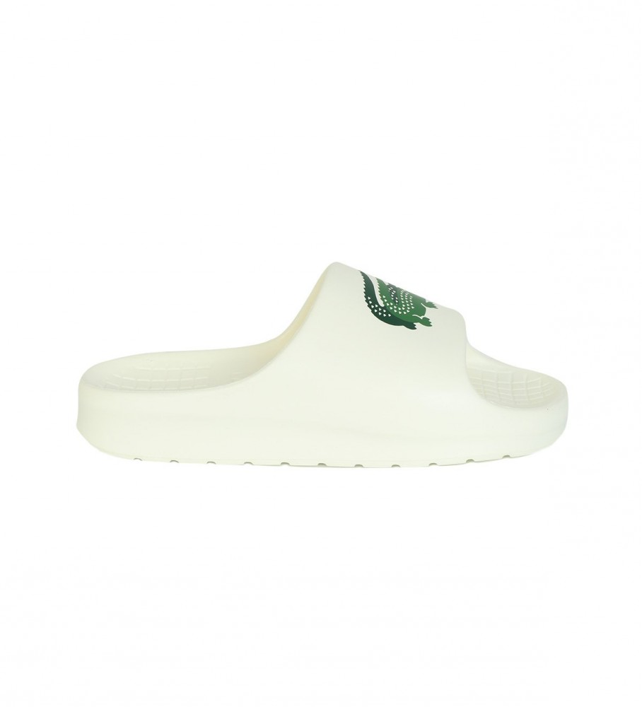 fluit kosten pik Lacoste Slippers Serve Slide 2.0 white - ESD Store fashion, footwear and  accessories - best brands shoes and designer shoes