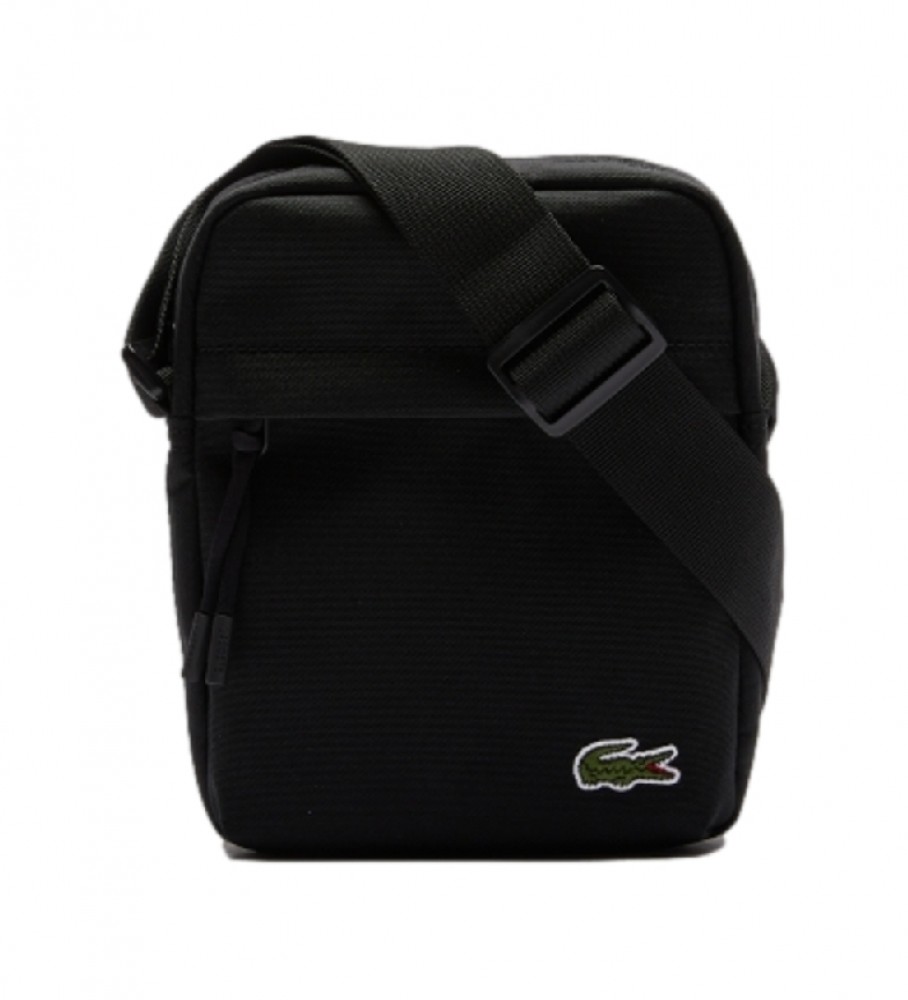 Lacoste Vertical Camera shoulder bag black -16x21x6,5cm