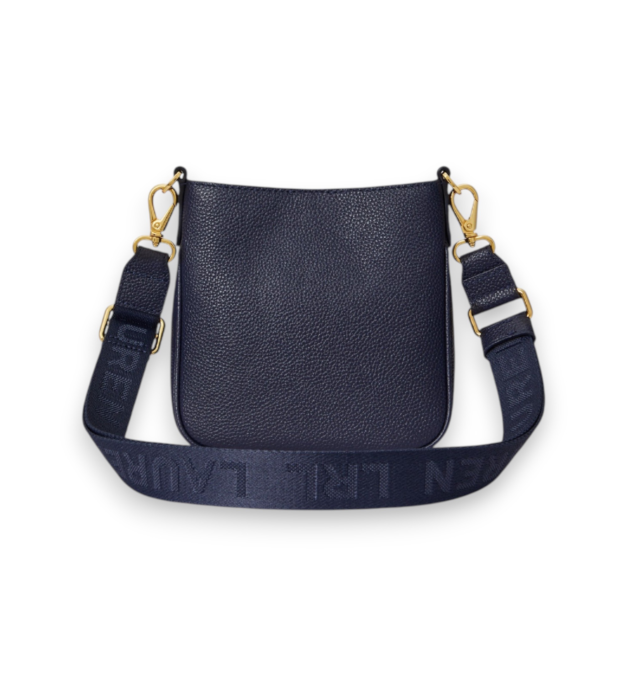 Lauren Ralph Lauren Kleine marineblauwe leren crossbodytas Cameryn