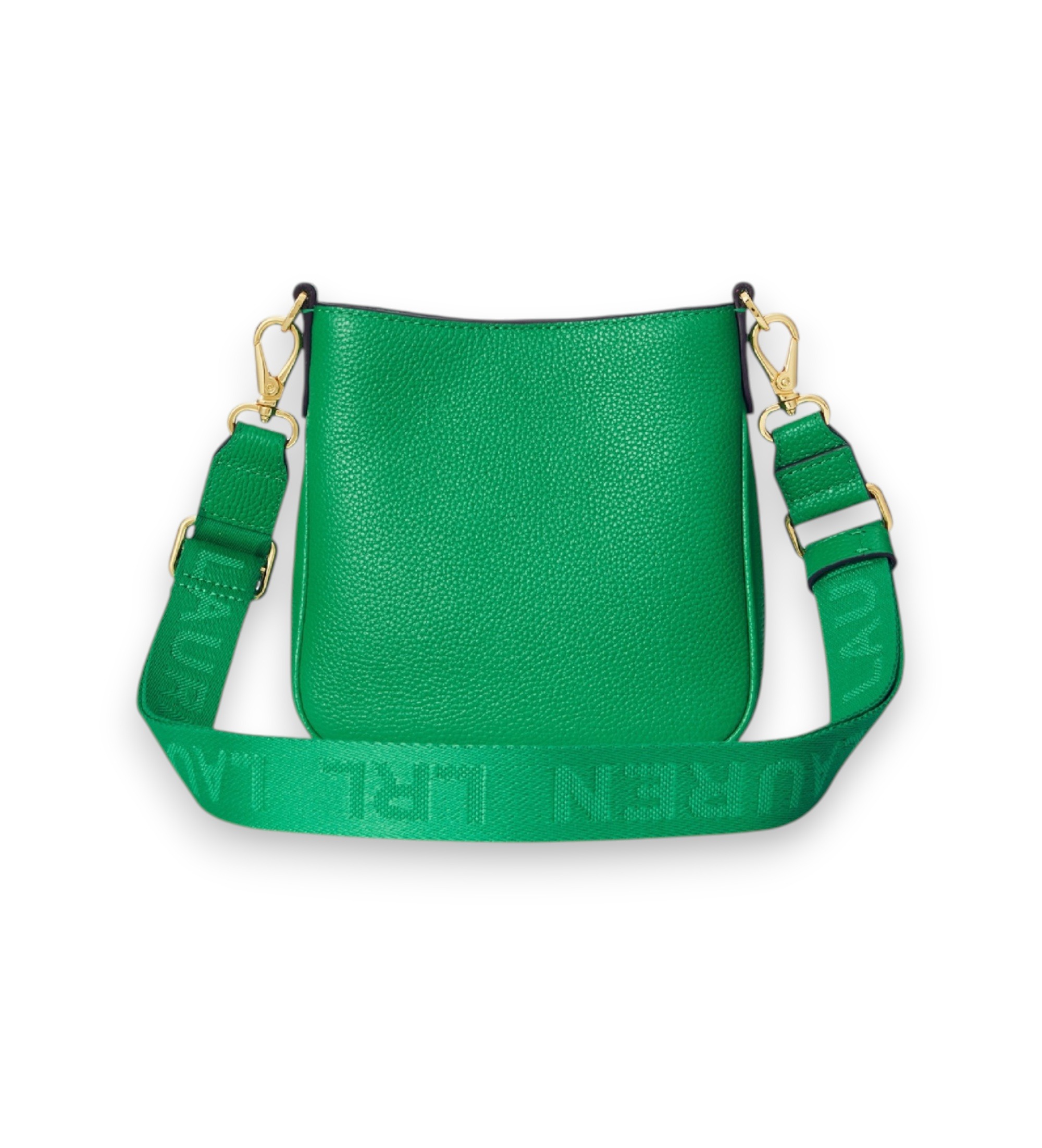 Lauren Ralph Lauren Kleine groene leren schoudertas Cameryn