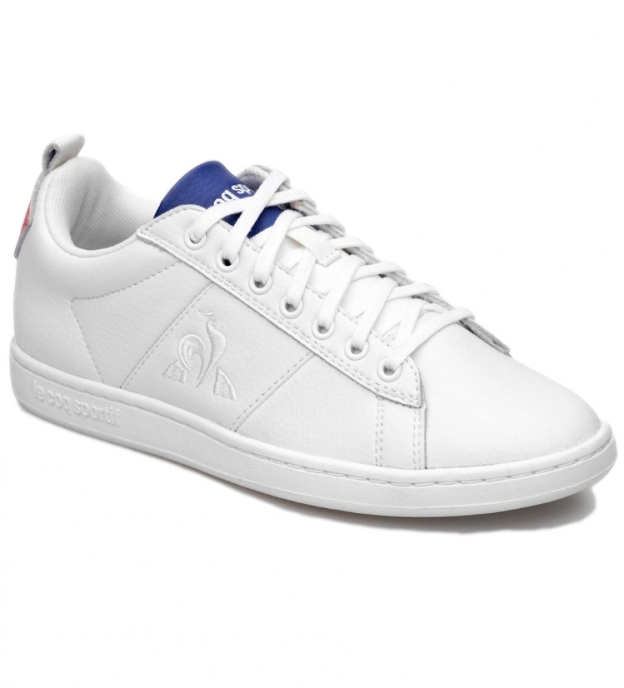 Le Coq Sportif Courtclassic Sport white leather sneakers