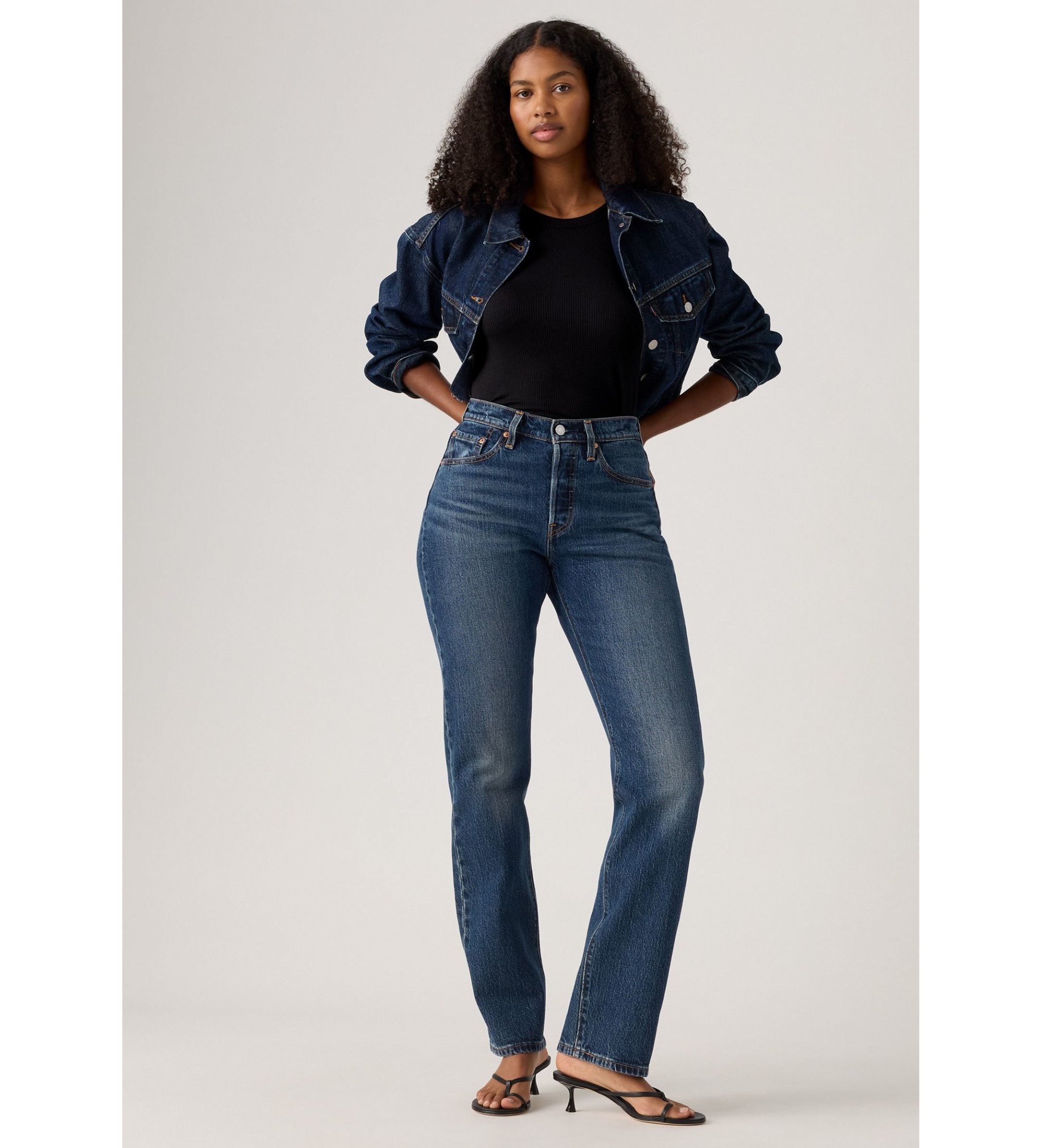 Levi's Jeans 501 Curve blu