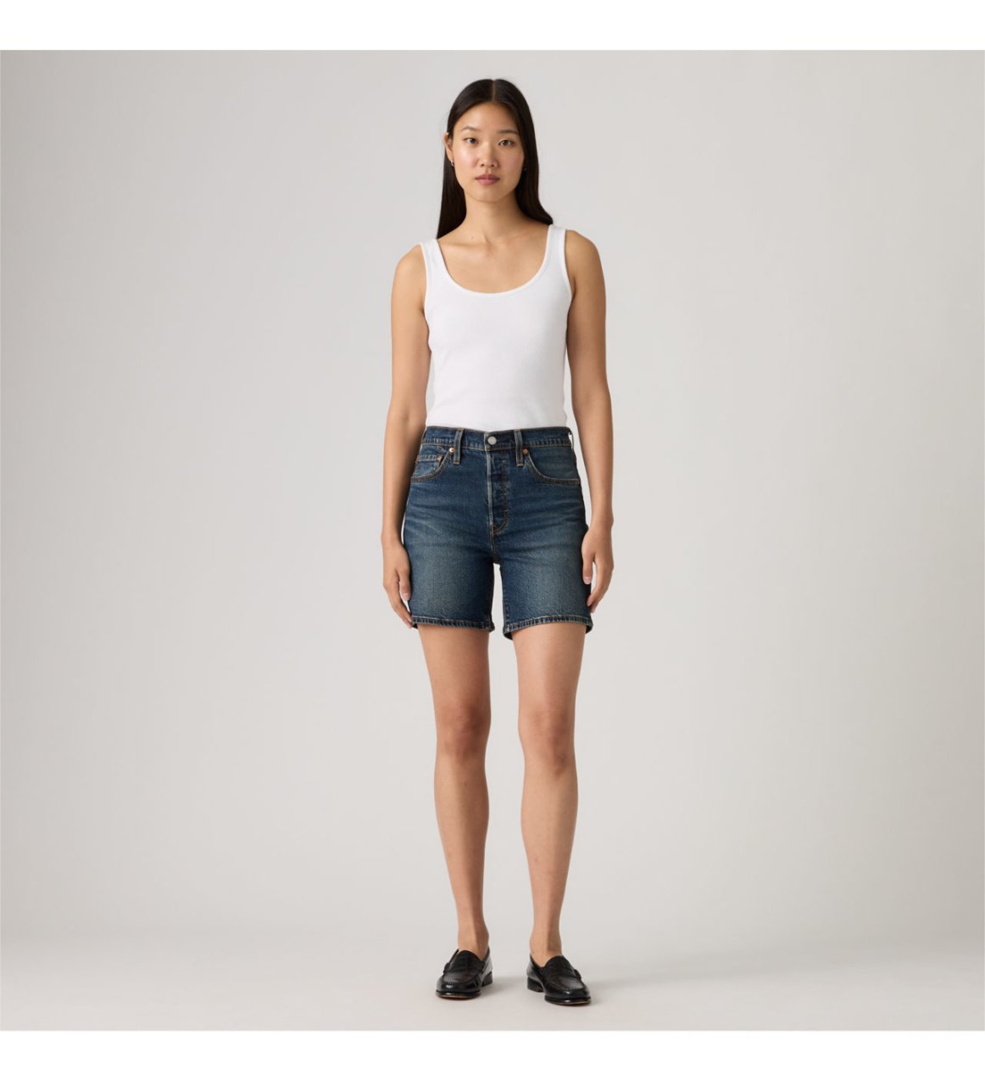 Levi's Mid-Thigh 501 Shorts Lightweight blue