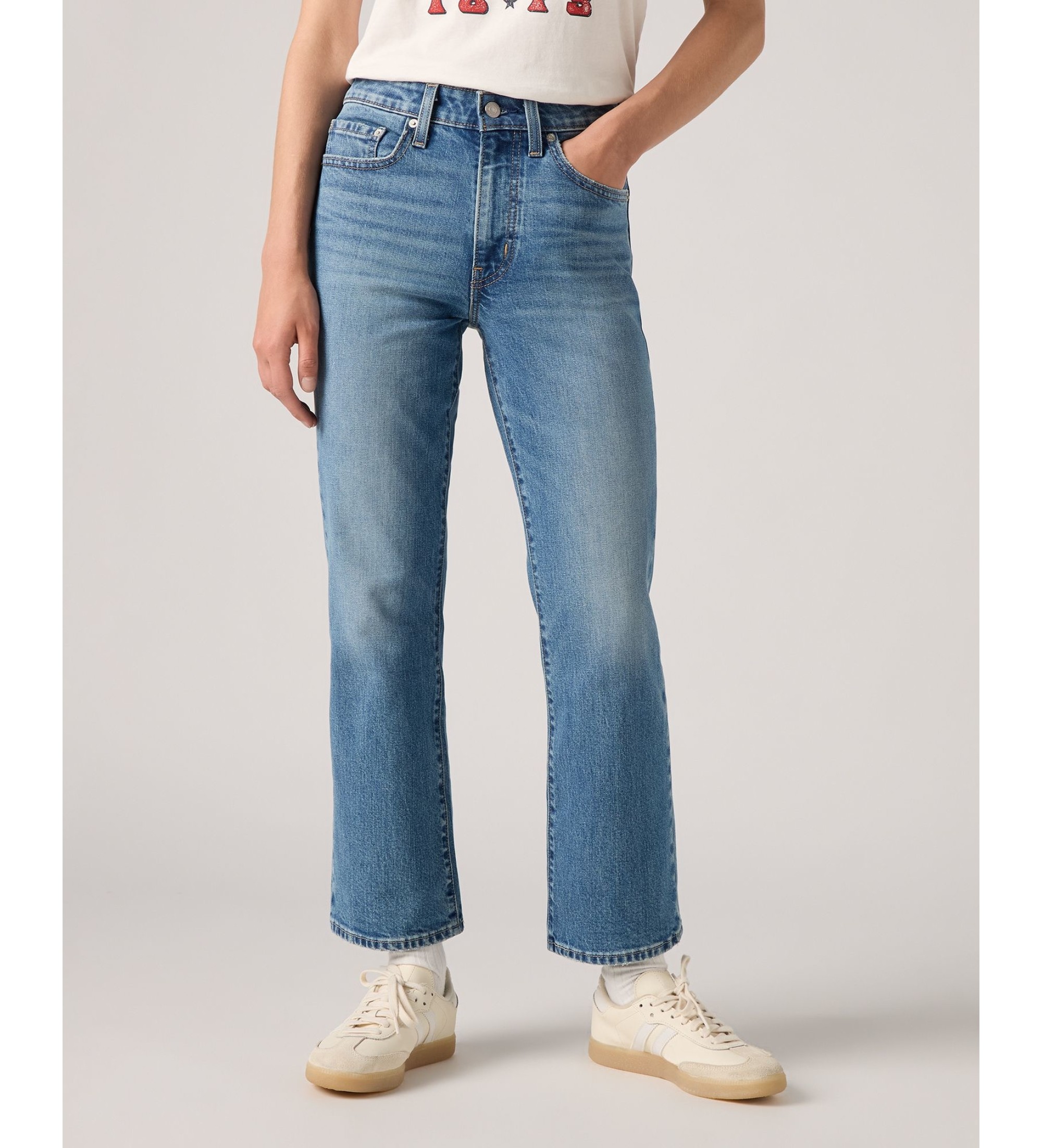 LEVI'S Woman Pants Blue 001W1 0000 LEVI'S® Xl Superwide