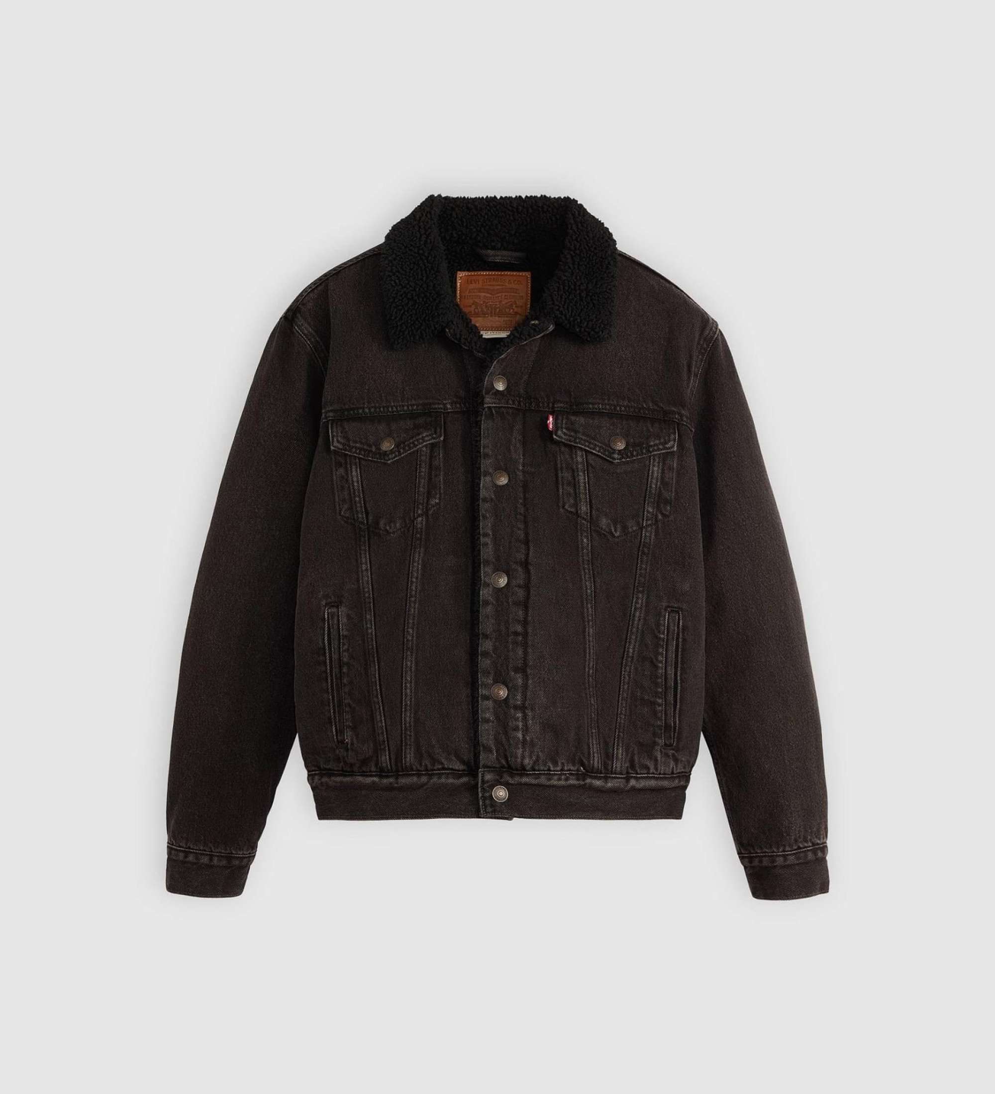 Levi's Tipo Sherpa Trucker Jacket Dagli il nero Esdemarca Store