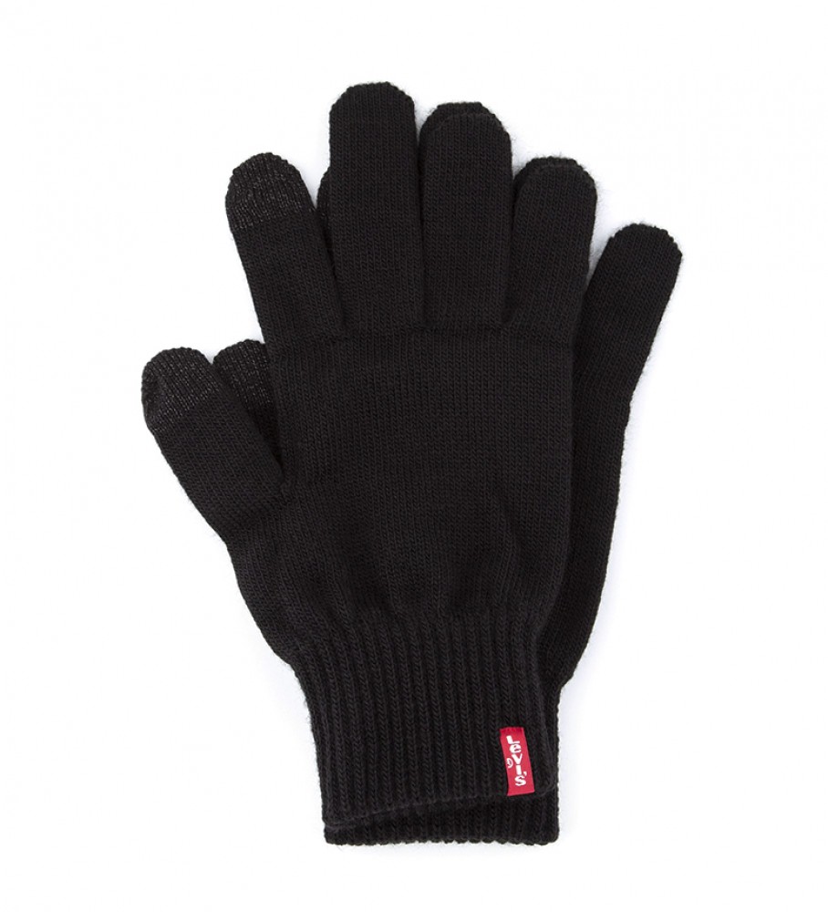 Levi's Guantes Ben Touch Screen negro