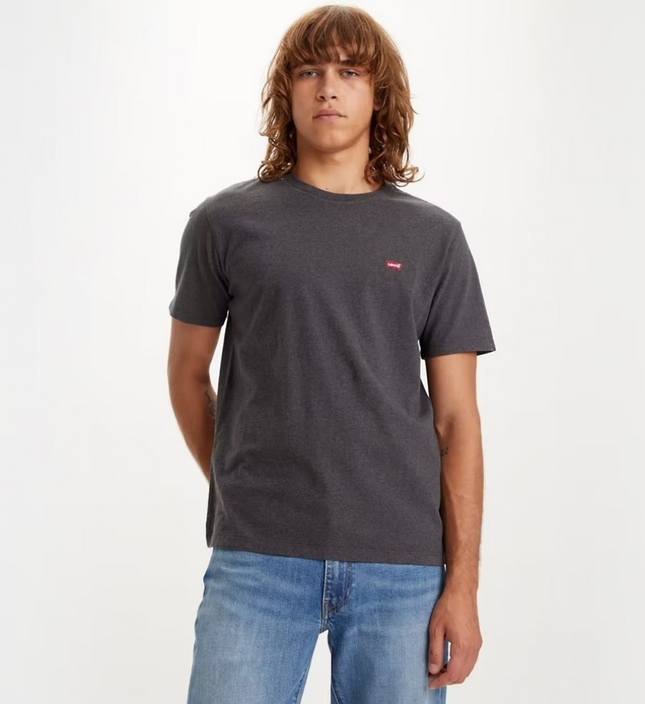 Levi's Camiseta Housemark Original gris oscuro