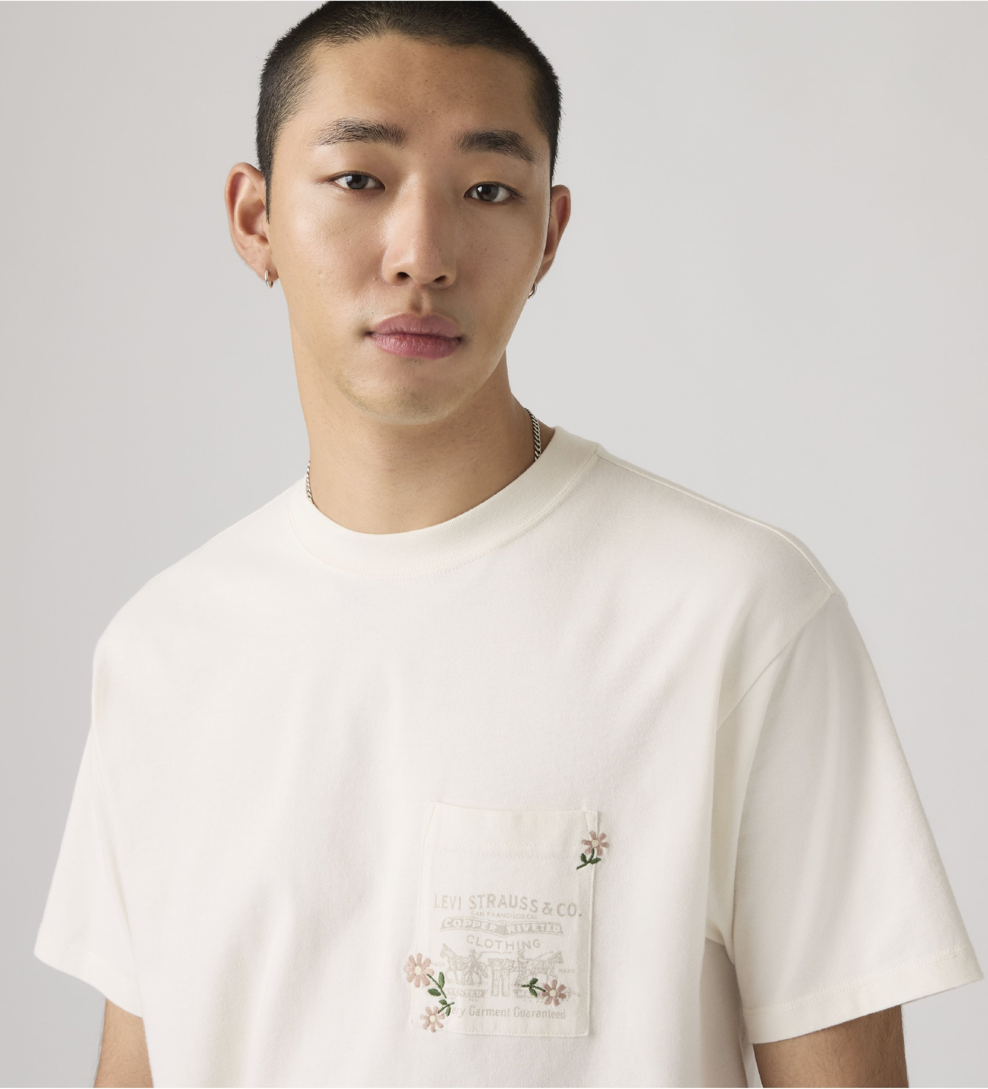 Levi's T-shirt Vintage Pocket branca