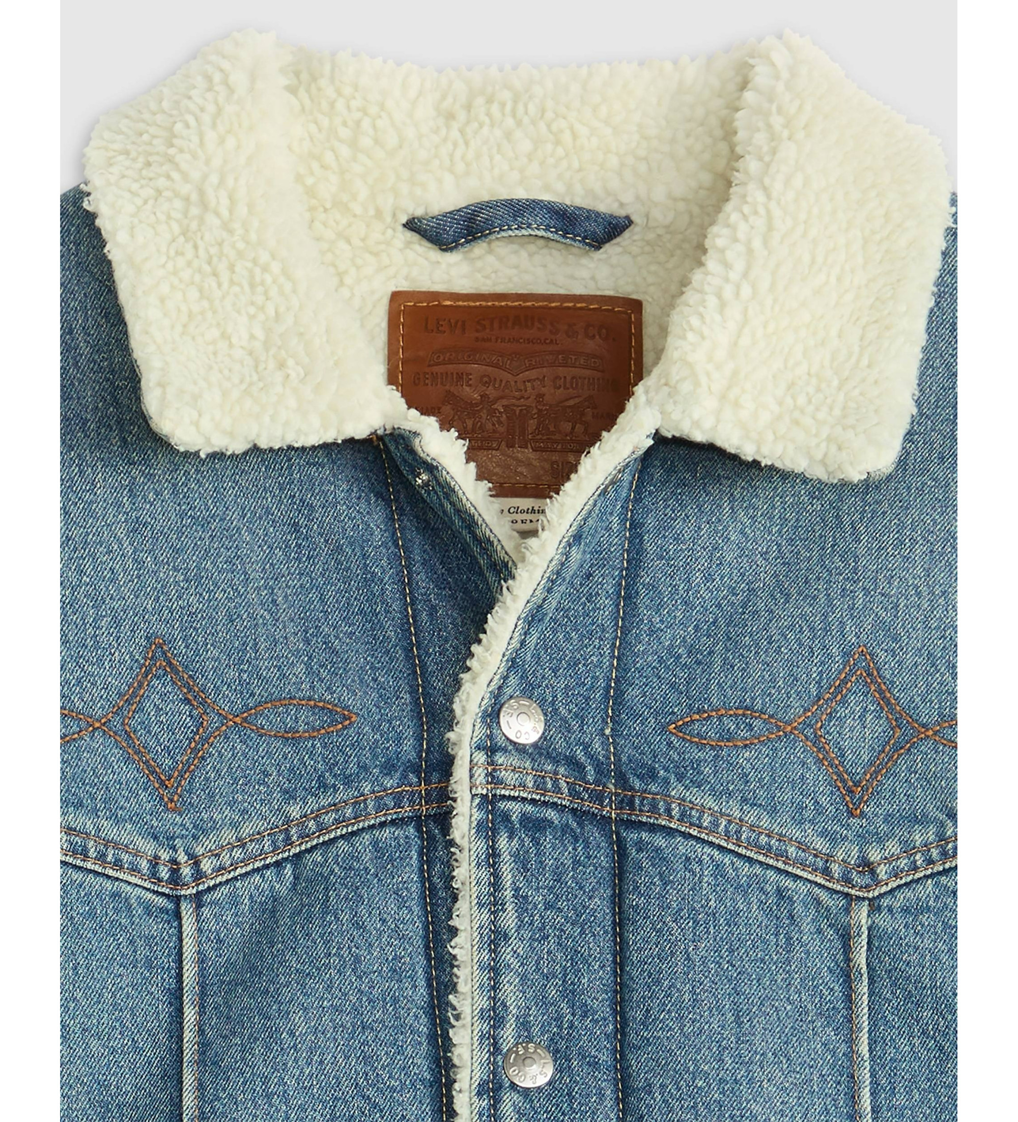 ジャケット・アウター MASSES HORSE SUEDE LETHER TRUCKER JACKET Y's for men × MASSES】HORSE SUEDE LETHER TRUCKER JACKET(S Black