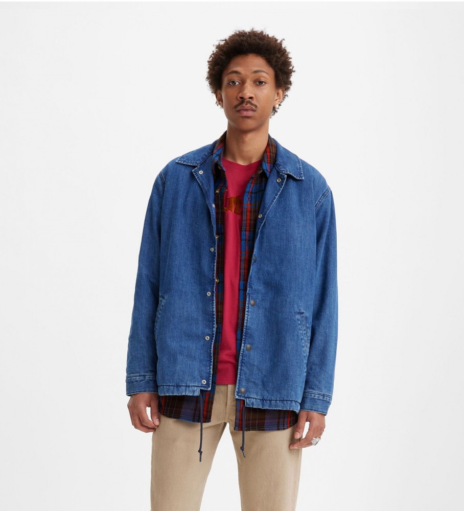 Levi's Coach's Jacket Brisbane blue - ESD Store fashion, footwear and  accessories - best brands shoes and designer shoes