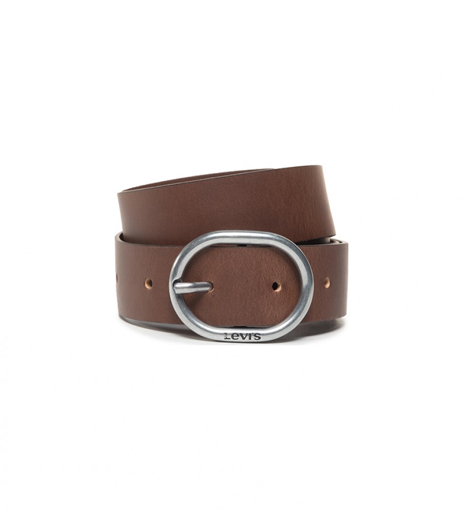 Levi's Hermosilla brown leather belt