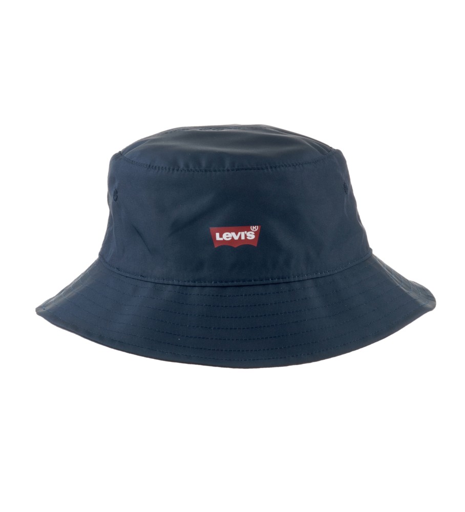 Levi's Mid Batwing Packable Packable Bucket Hat navy
