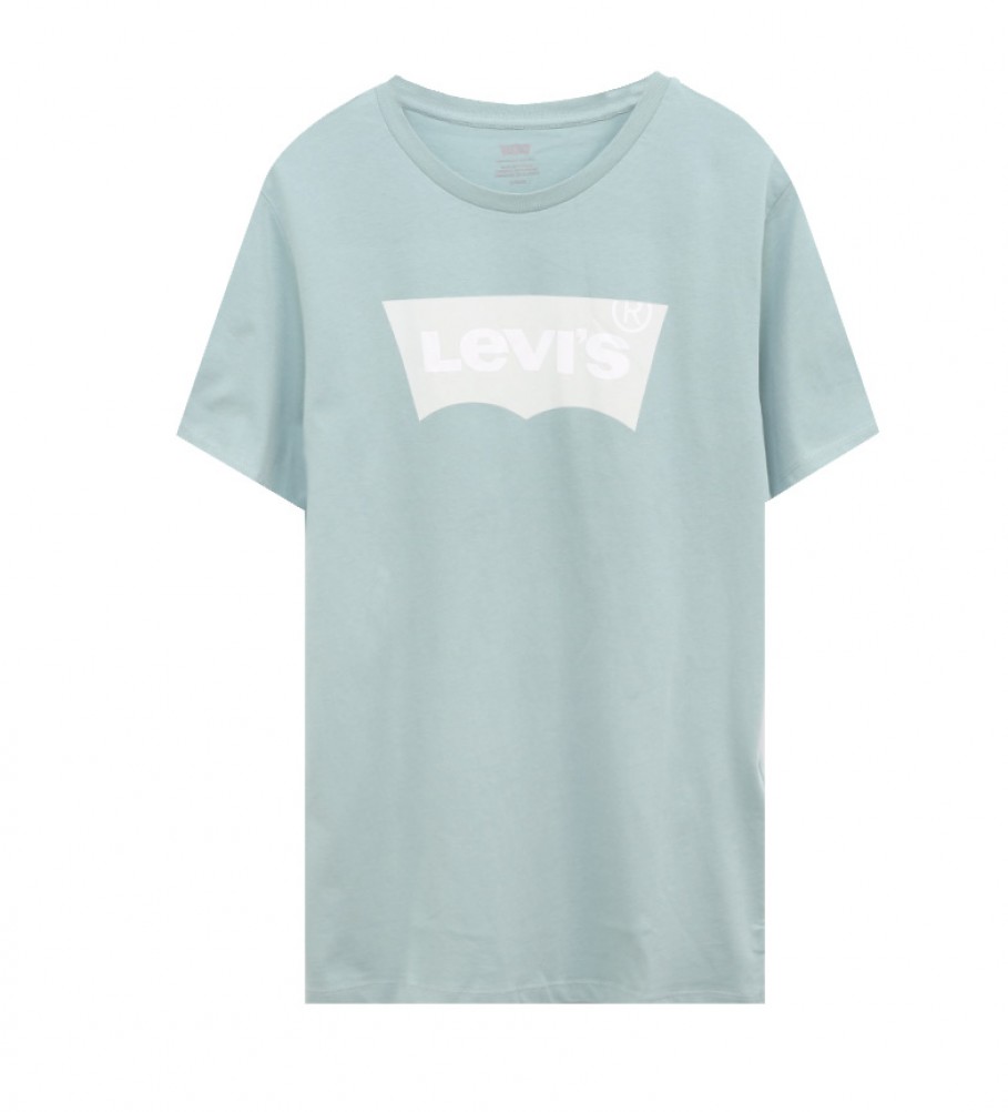 Levi's T-shirt graphique Housemark bleu clair 
