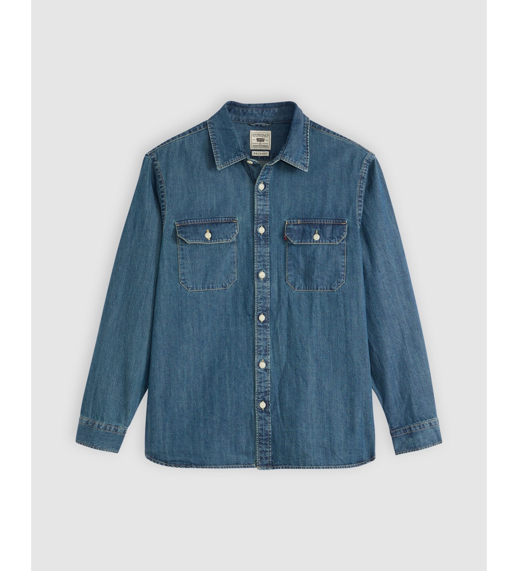 Levi's Camicia blu Jackson Worker