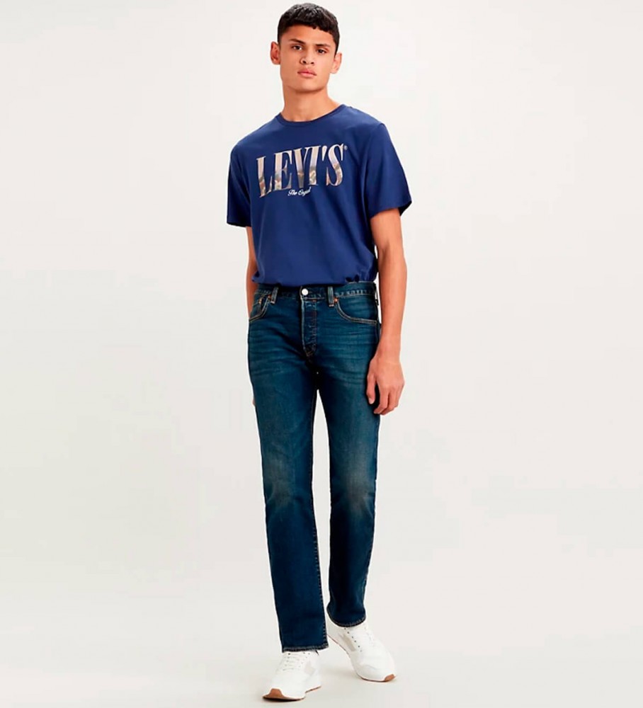 Levi's Jeans 501 Block Crushe navy