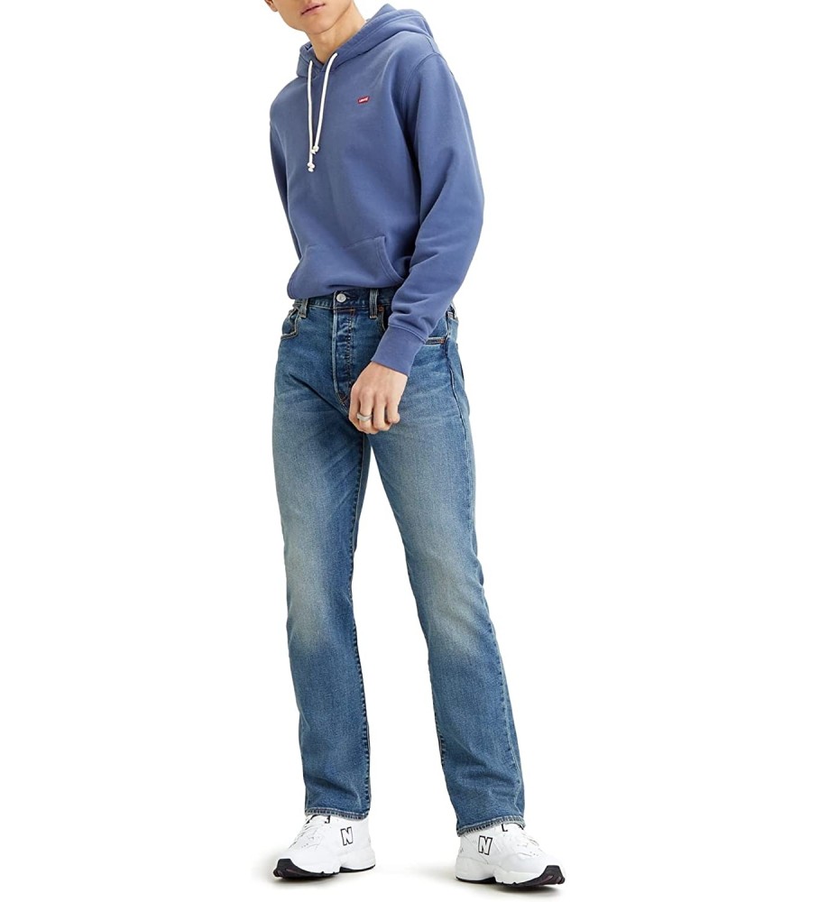 Levi's Jeans 501 Candy Vernice blu