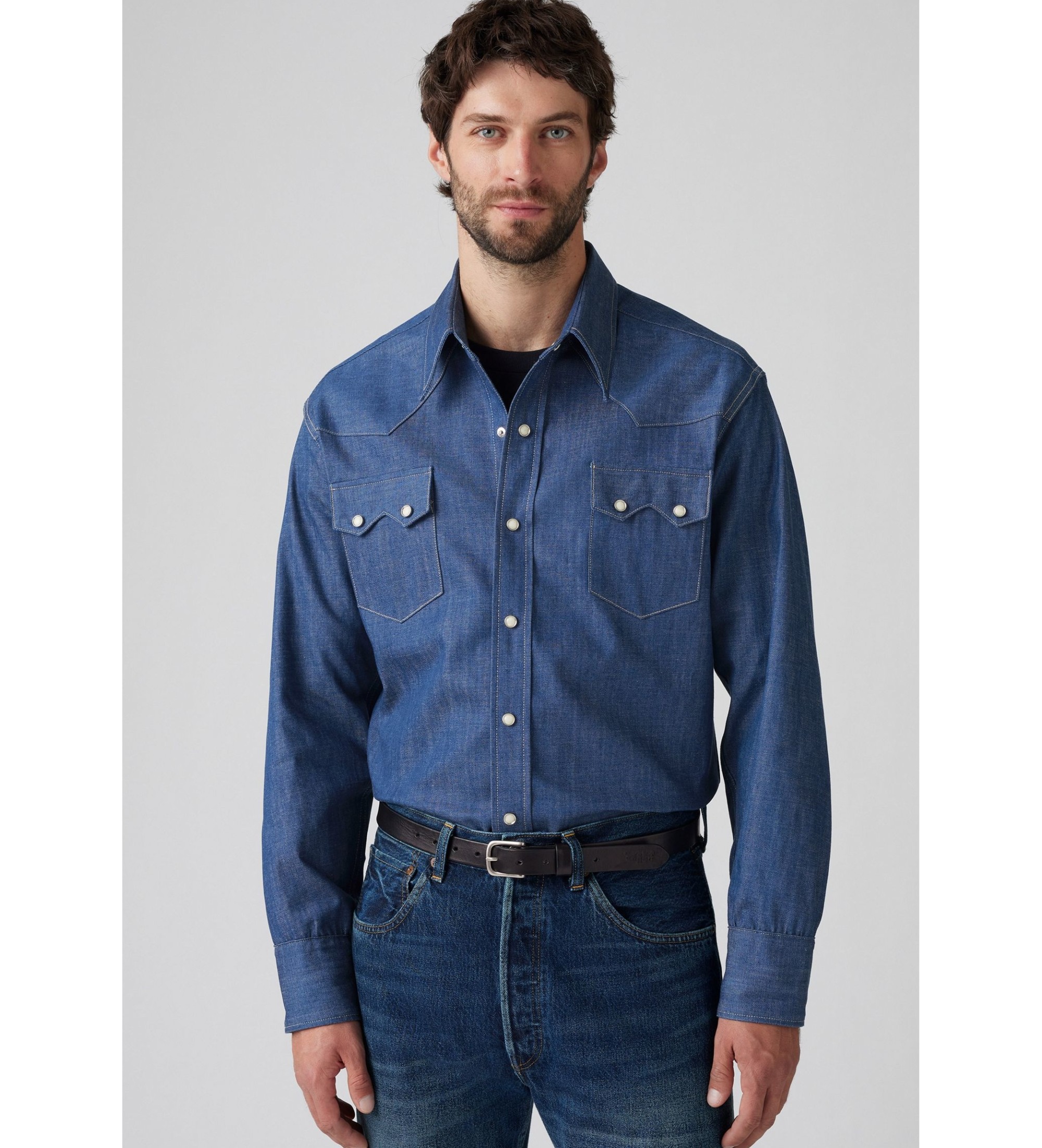 Levi's Shorthorn Sawtooth Shirt blue