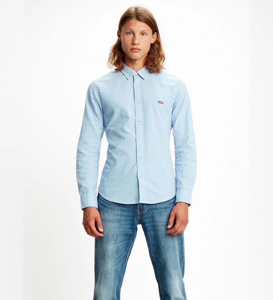 Levi's Camisa Slim Fit Battery Housemark azul