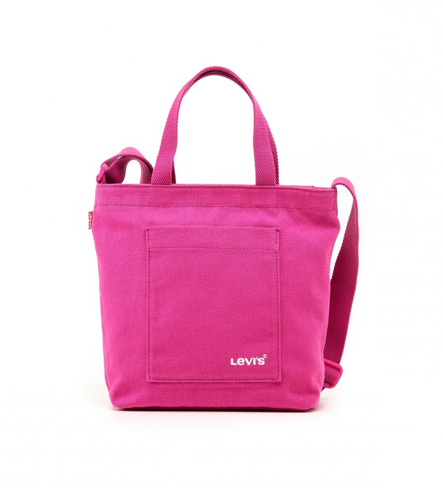 Levi's Mini Icon Tote Pink Bag -36x13x40cm - ESD Store fashion, footwear  and accessories - best brands shoes and designer shoes