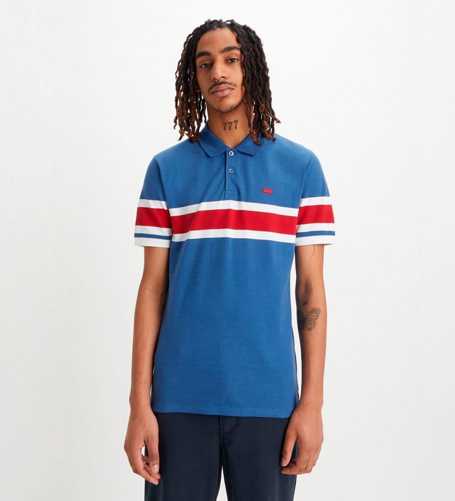 Levi's Housemark blue polo shirt - ESD Store fashion, footwear and  accessories - best brands shoes and designer shoes