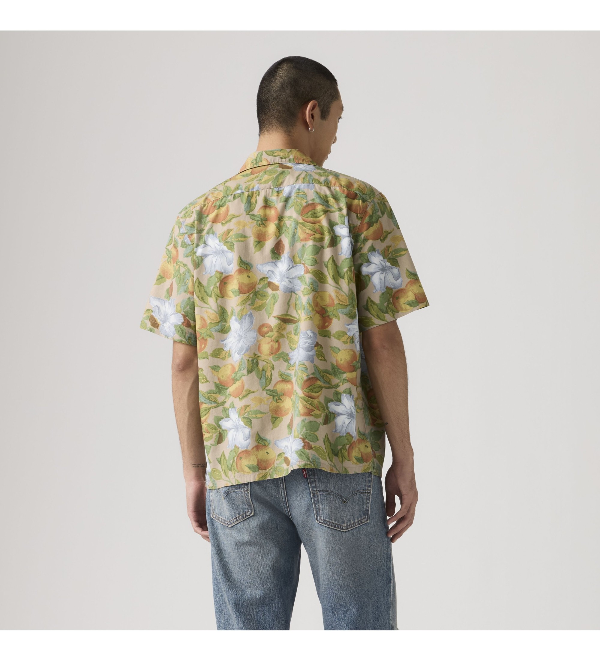 Levi's Zielona koszulka Sunset