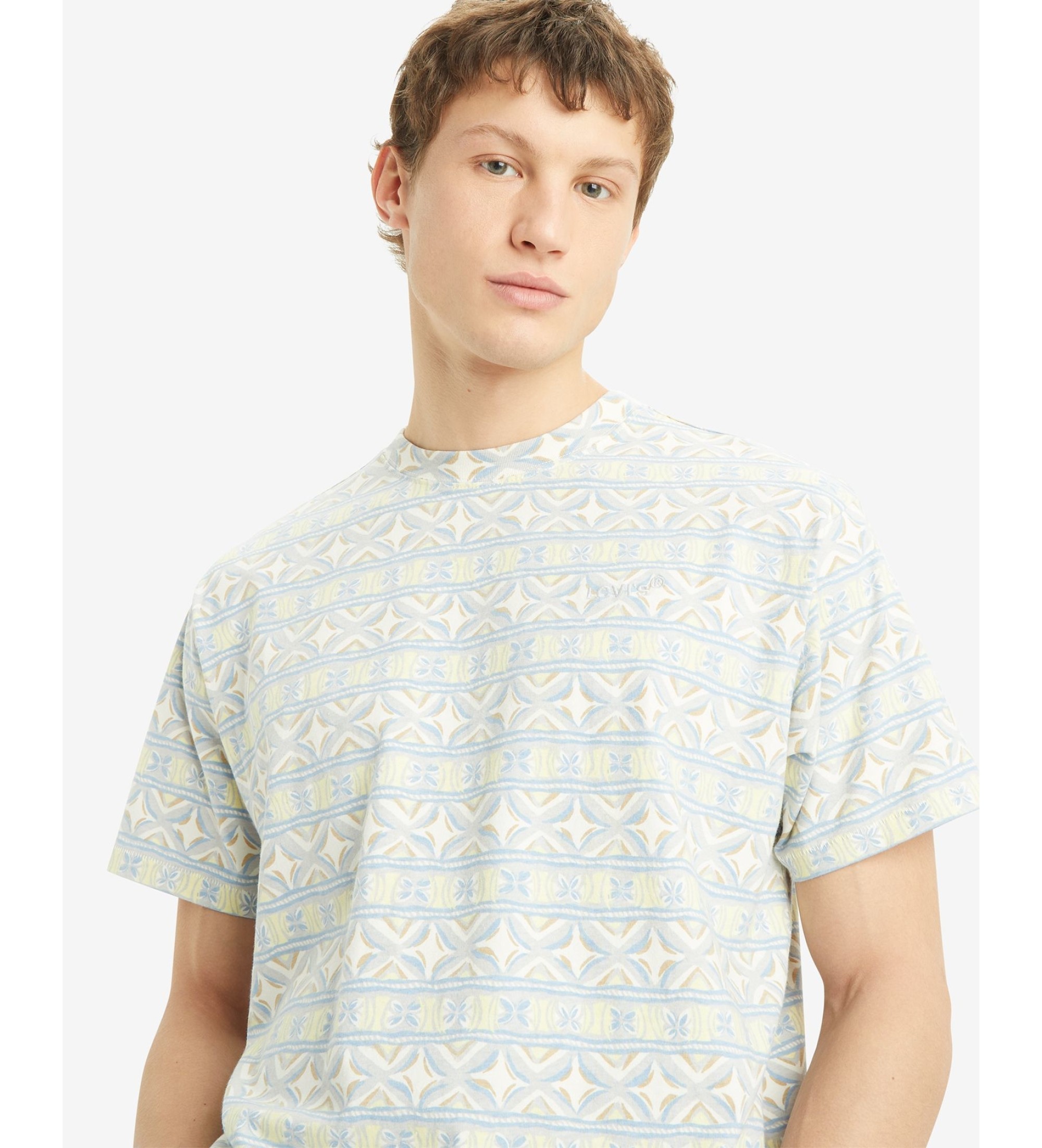 Levi's Maglietta vintage multicolore con linguetta rossa