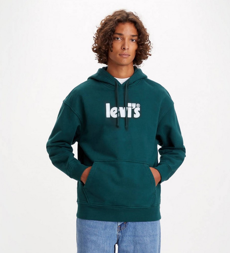 Levi's Sweatshirt Relaxed Graphic Po Core green