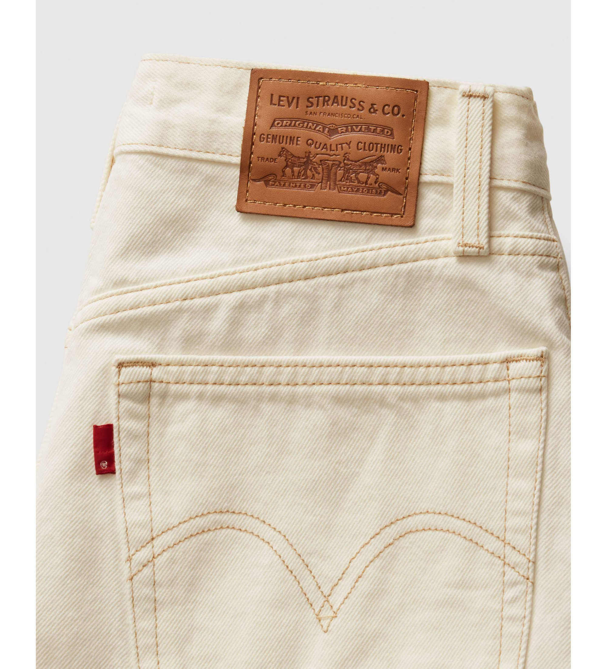 Levi's pantaloncini bianchi larghi