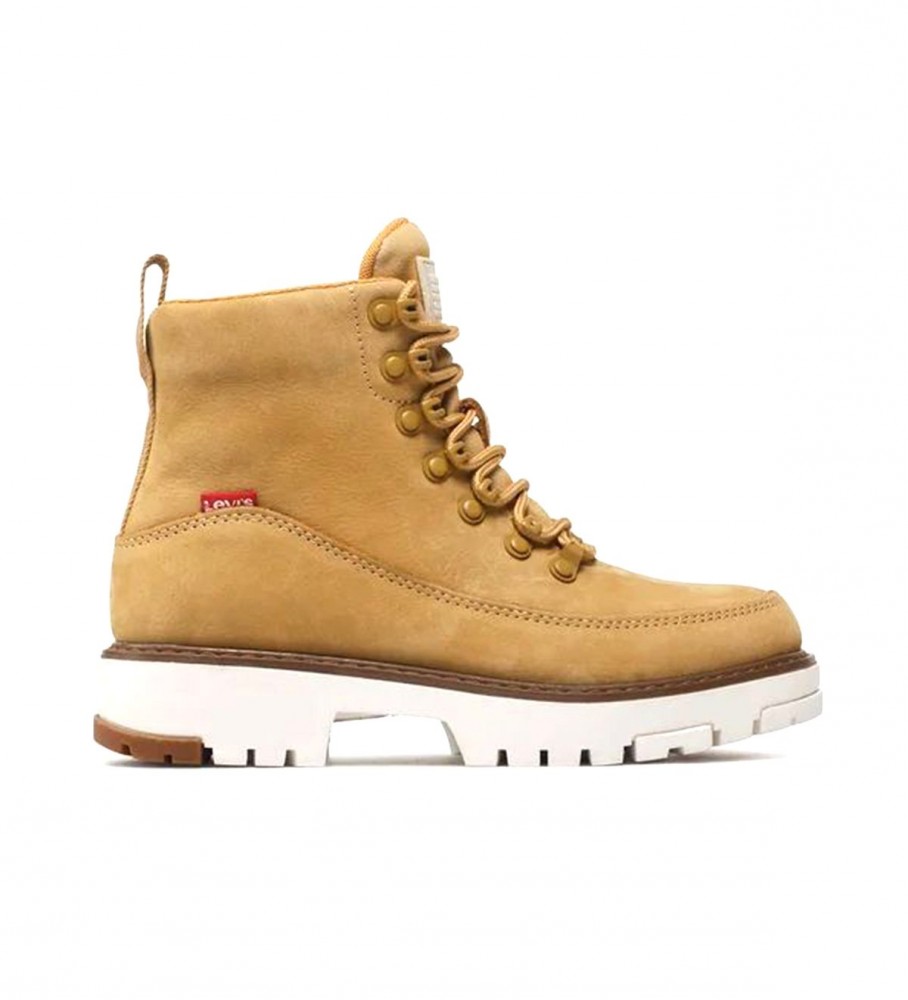 Levi's Solvi high leather boots Brown - ESD Store fashion, footwear and  accessories - best brands shoes and designer shoes