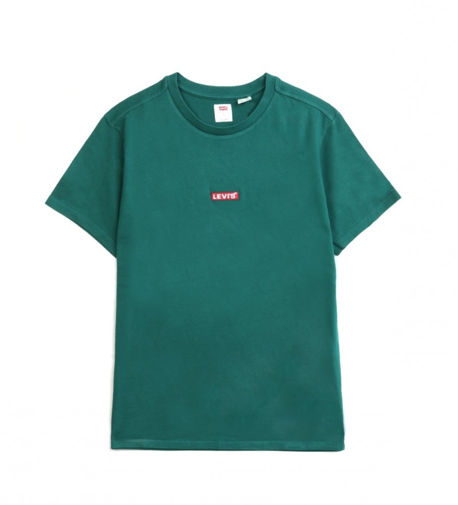 Levi's T-shirt verde bebé descontraída
